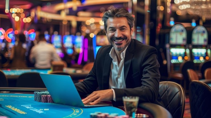 Pemandangan modern teknologi mobile gaming yang representatif untuk hiburan sports dan casino dinasti33
